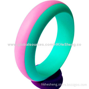 2014 Characteristic Pretty Silicone Bracelets, Non-toxic and BPA-free